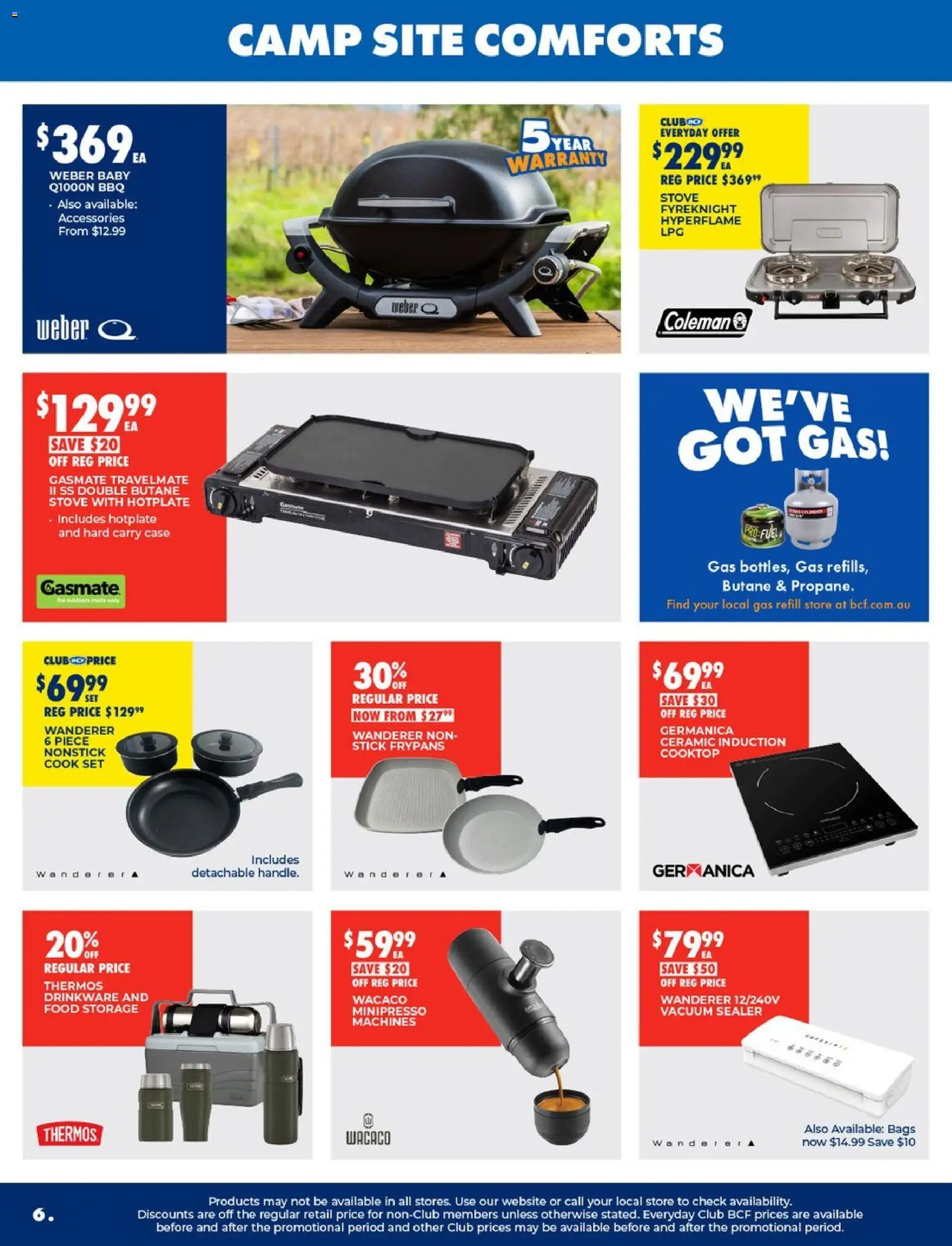 BCF catalogue - valid from 17.03.2026 | Page: 6 | Products: Accessories, Case, Cooktop, Stove