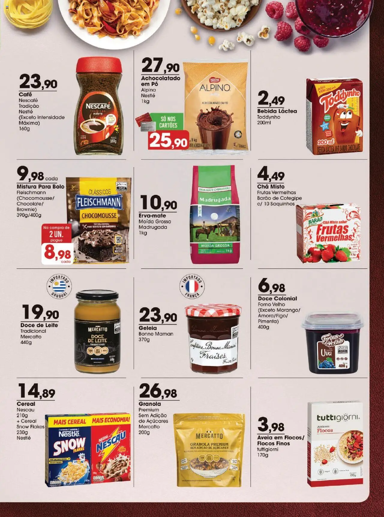 Zaffari Folheto - válido de 07.10.2025 | Página: 5 | Produtos: Forno, Pimenta, Nescau, Leite