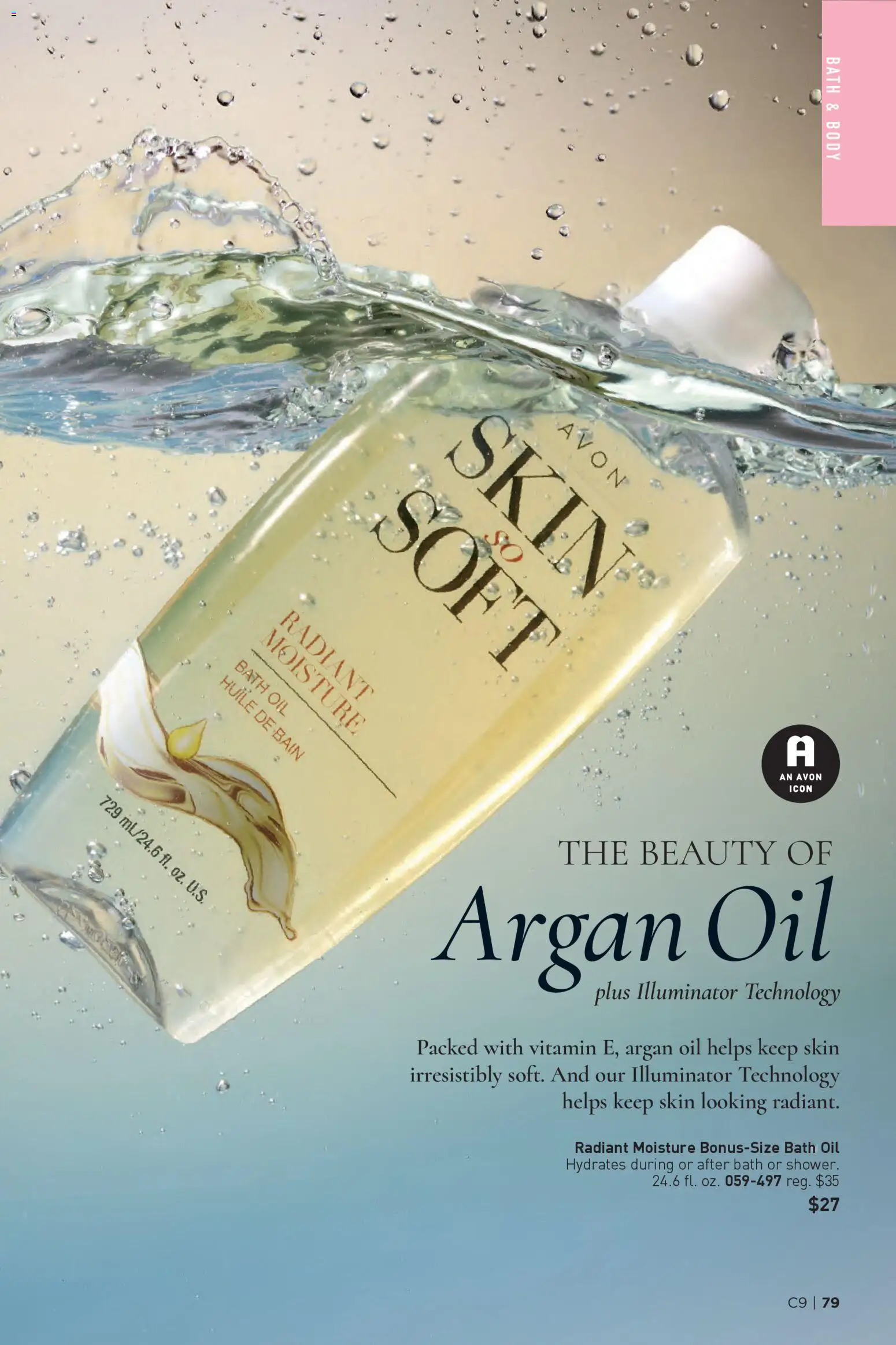 Avon Brochure - valid from 22.04.2026 | Page: 79 | Products: Vitamin, Bath, Oil