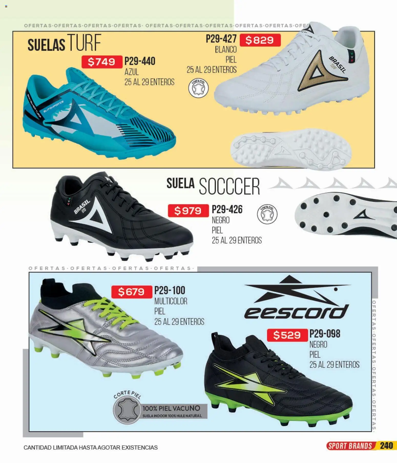 Nuevas ofertas de Cklass válidas en toda la República Mexicana desde el 12.01.2026. ¡Encuentra las mejores ofertas en Cklass catálogo Mega Ofertas Calzado! | Página: 241