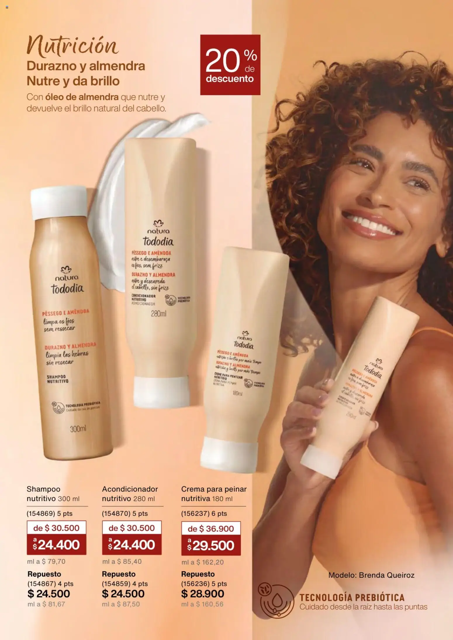 Natura revista - valida desde el 01.02.2026 | Página: 137 | Productos: Almendra, Shampoo, Brillo, Acondicionador
