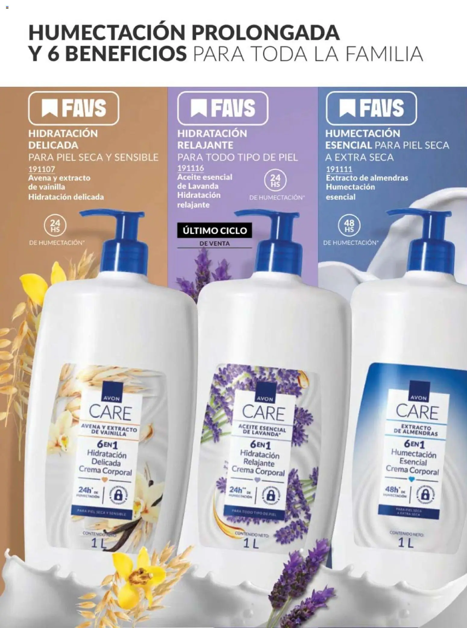 Nuevas ofertas de AVON válidas en toda la República Mexicana desde el 28.11.2025. ¡Encuentra las mejores ofertas en AVON campaña 18 2025! | Página: 172 | Productos: Avena, Crema, Aceite, Crema corporal