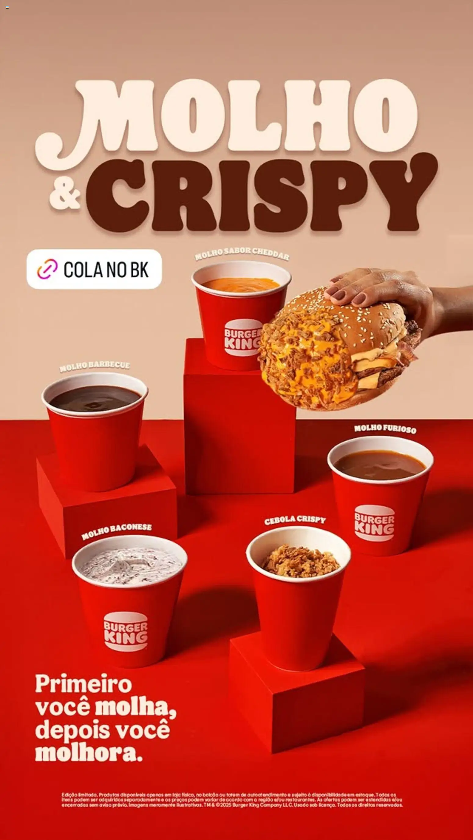 Burger King Folheto - válido de 07.01.2026 | Página: 5 | Produtos: Cebola, Cola, Cheddar