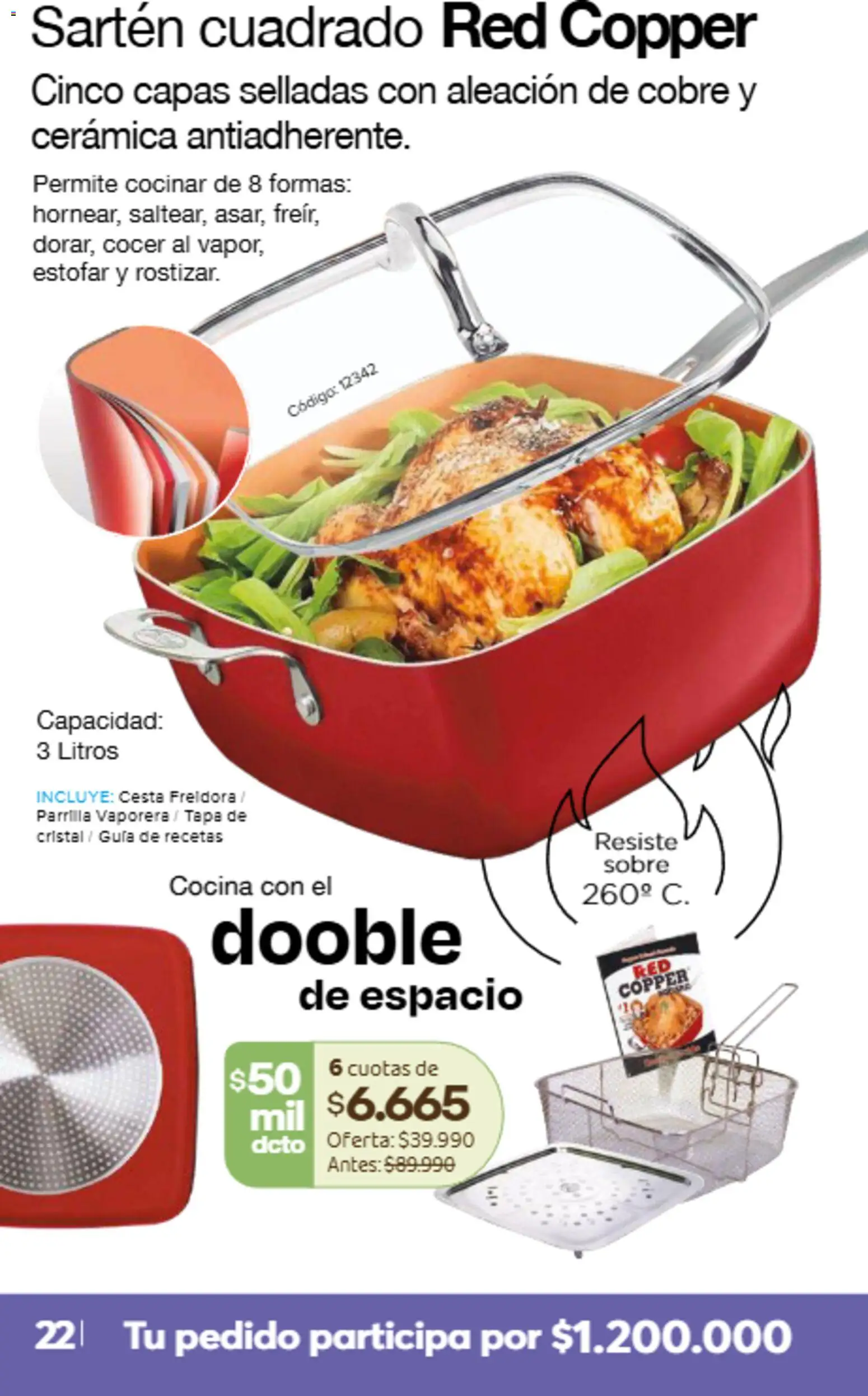 A3D ofertas  │ válido desde el 01.02.2026 | Página: 22 | Productos: Cocina, Parrilla, Freidora, Sartén