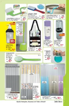 Quatro Estações - Catálogo 02-03-04 - Pré-Visualização do folheto da loja Quatro Estações, válido de 01.02.2026 | Página: 73 | Produtos: Esponja, Cortina, Pulverizador, Flores