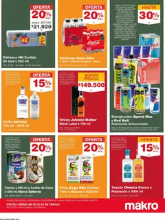 Makro - Catálogo -  Vista previa de la revista de la tienda Makro valido desde el 02.02.2026 | Página: 6 | Productos: Crema, Vodka, Leche, Vino