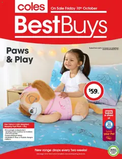 Preview of Coles BestBuys - Paws & Play - valid from 10.10.2025