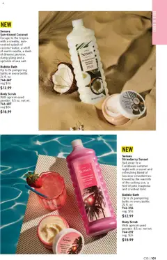 Avon Brochure - valid from 16.07.2025 | Page: 101 | Products: Bath, Strawberries