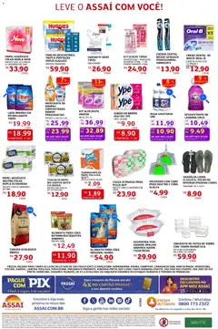 Assaí Atacadista ofertas - SP - Pré-Visualização do folheto da loja Assaí Atacadista, válido de 03.04.2026 | Página: 4 | Produtos: Base, Creme, Potes, Vassoura