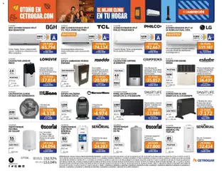 Vista previa Cetrogar catálogo válido desde el 01.04.2026 | Página: 8 | Productos: Cámara, Aire acondicionado, Acondicionador, Agua