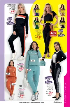 Quatro Estações - Catálogo 02-03-04 - Pré-Visualização do folheto da loja Quatro Estações, válido de 01.02.2026 | Página: 13 | Produtos: Moletom, Capuz, Calça, Casaco