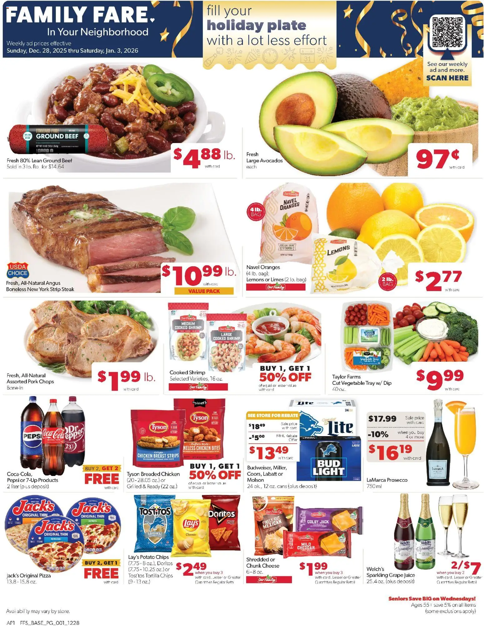 Family Fare Weekly Ad - MI - valid from 26.12.2025 | Page: 1