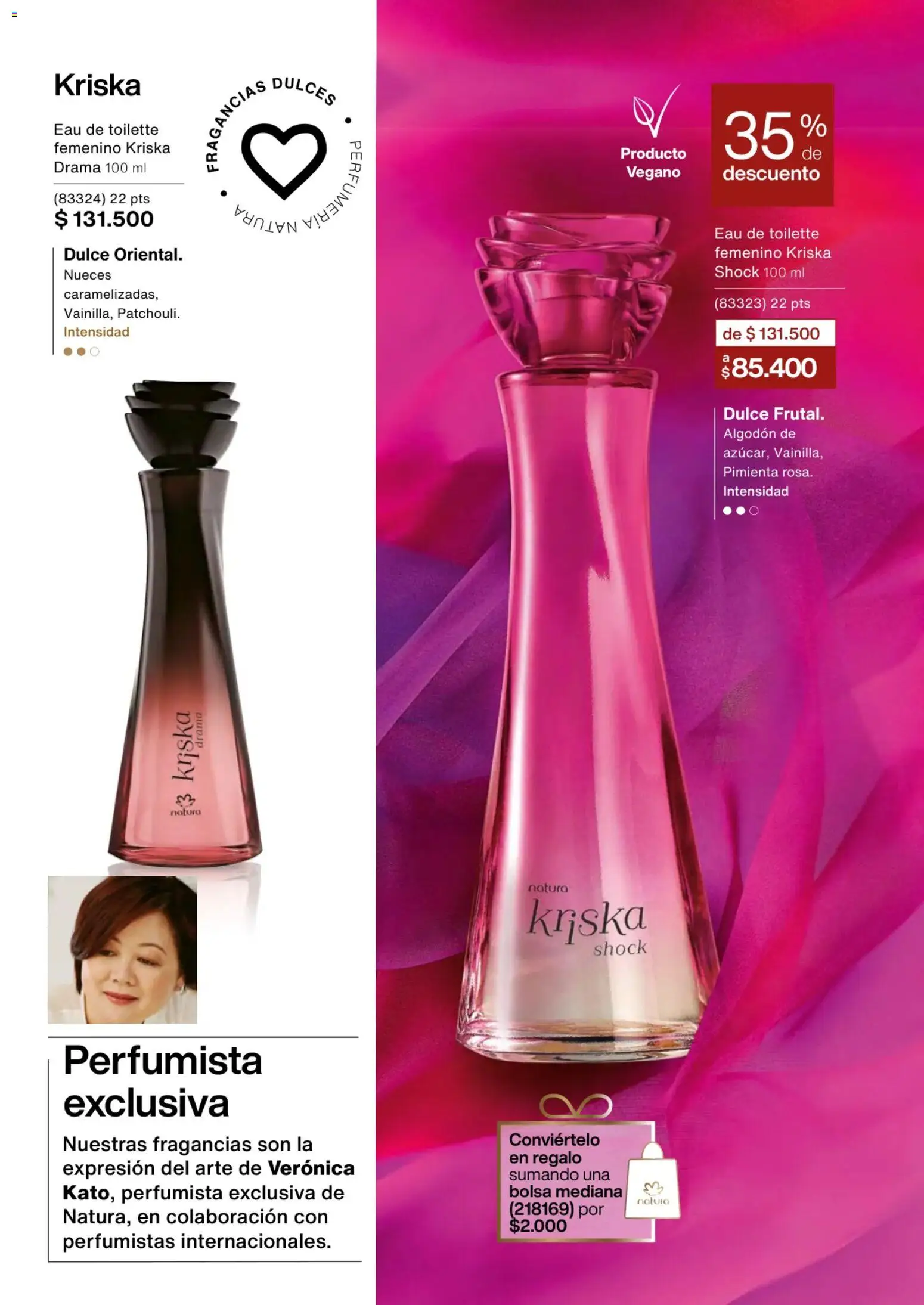 Natura revista - valida desde el 01.03.2026 | Página: 34 | Productos: Pimienta, Algodón, Bolsa, Eau de toilette