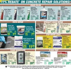 Menards Weekly Ad - valid from 04.09.2025 | Page: 17 | Products: Sealant, Coat, Water, Pea