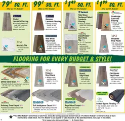 Menards - Weekly Ad - valid from 10.09.2025 | Page: 18 | Products: Carpet, Water, Shock, Sheet