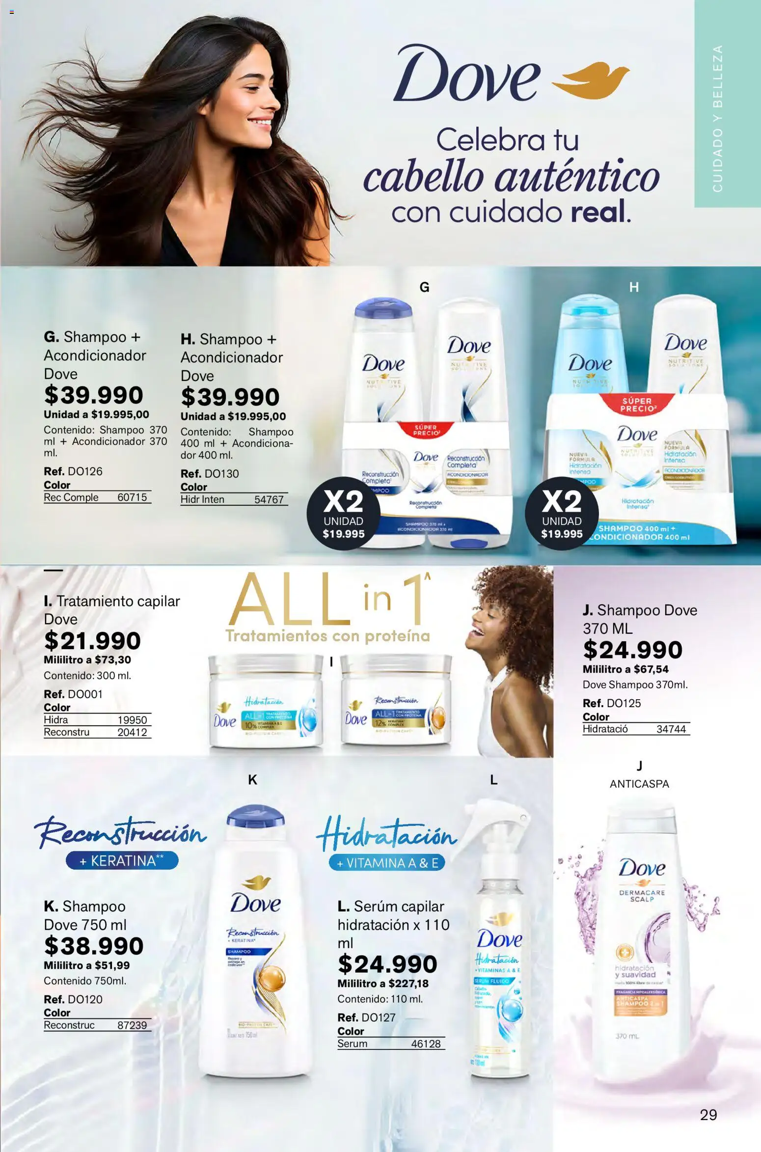 Leonisa revista - valida desde el 05.02.2026 | Página: 29 | Productos: Serum, Shampoo, Acondicionador, Vitaminas