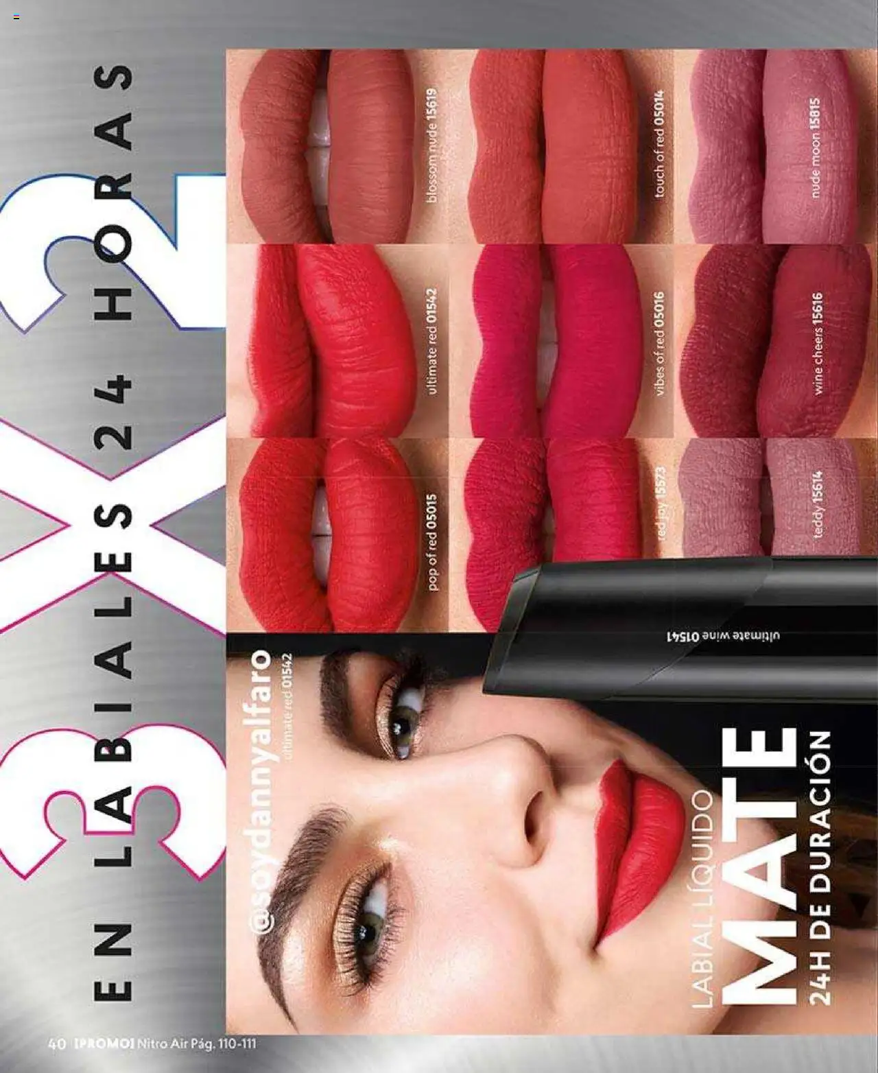 Catálogo CyZone Campaña 10 │ válido desde el 02.06.2025 | Página: 40 | Productos: Mate, Labial
