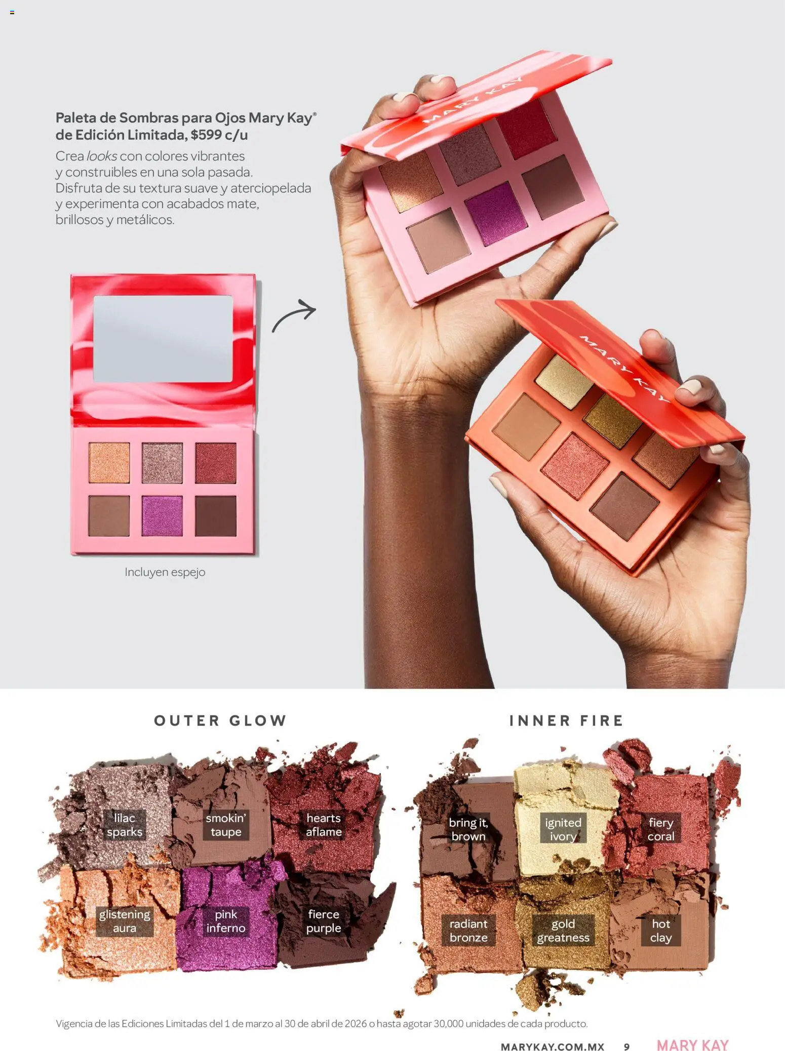 Nuevas ofertas de Mary Kay válidas en toda la República Mexicana desde el 01.04.2026. ¡Encuentra las mejores ofertas en Catálogo Mary Kay Abril 2026! | Página: 9