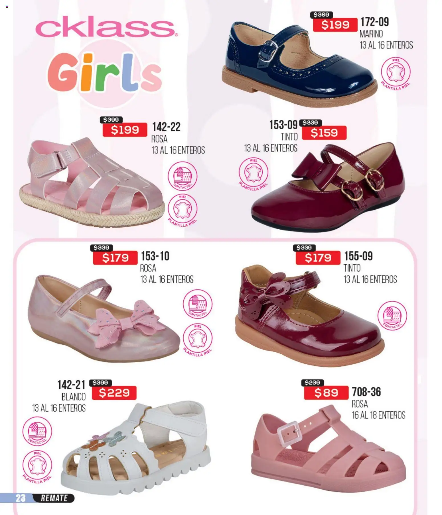 Nuevas ofertas de Cklass válidas en toda la República Mexicana desde el 14.04.2026. ¡Encuentra las mejores ofertas en Cklass catálogo 3X2 Digital Calzado! | Página: 24