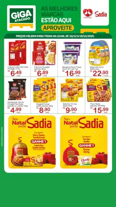 GIGA Atacado - Ofertas BRF - Pré-Visualização do folheto da loja GIGA Atacado, válido de 10.12.2025