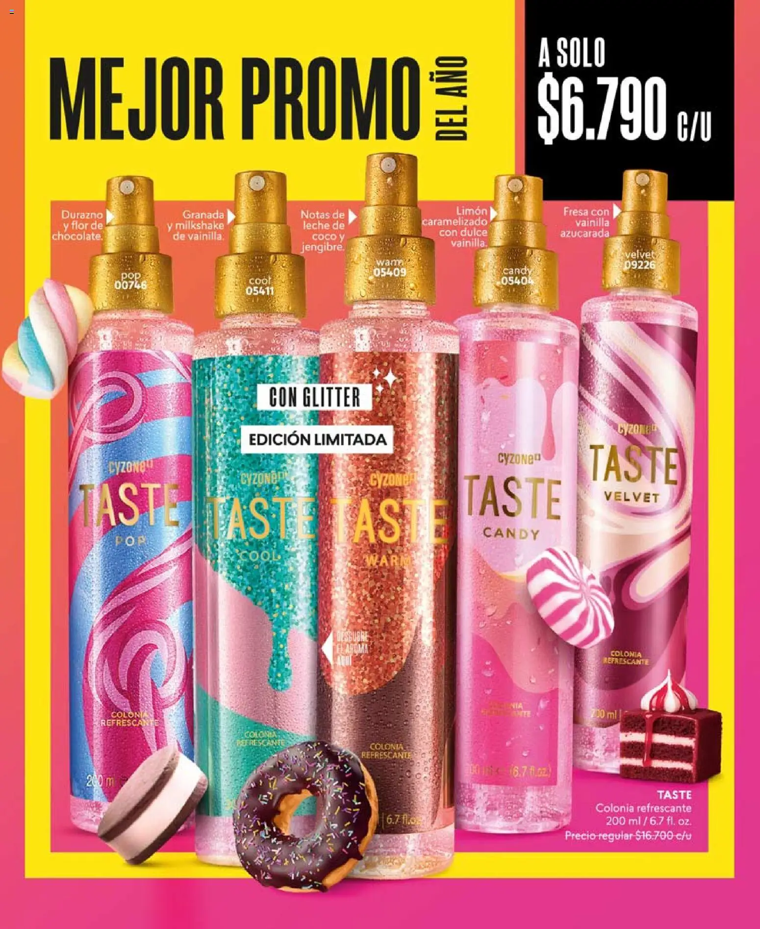 Catálogo CyZone Campaña 5 │ válido desde el 01.03.2026 | Página: 112 | Productos: Glitter, Jengibre, Leche, Chocolate