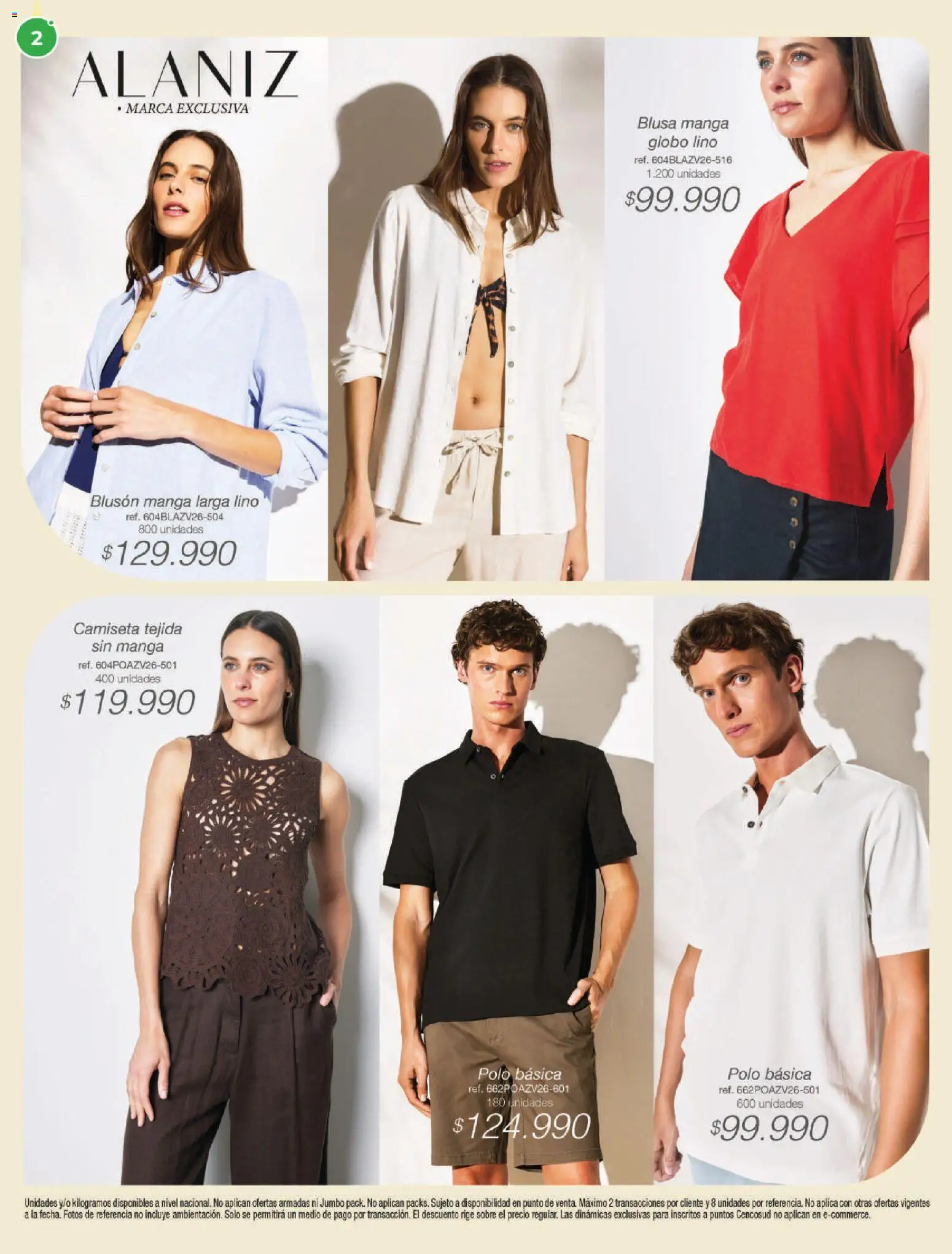 Jumbo revista - valida desde el 04.12.2025 | Página: 2 | Productos: Sobre, Camiseta, Blusa