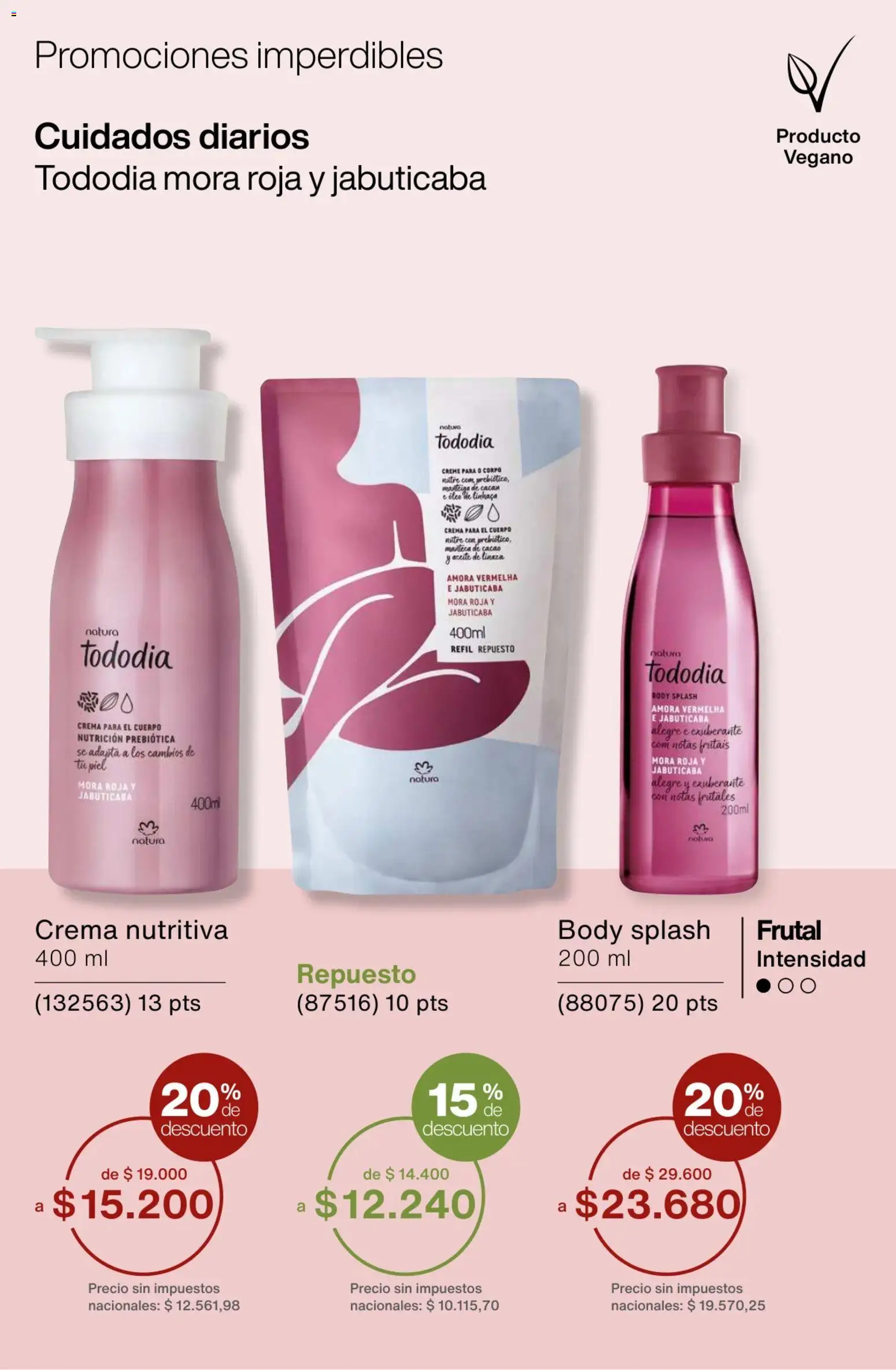 Catálogo Natura Ciclo 3 │ válido desde el 09.02.2026 | Página: 39 | Productos: Body, Crema para el cuerpo, Cacao, Crema