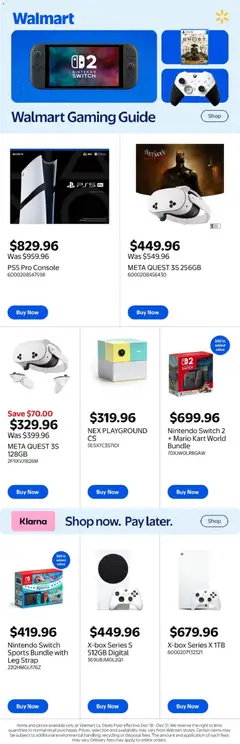 Preview of Walmart - Extended Aisle from shop Walmart valid from 18.12.2025