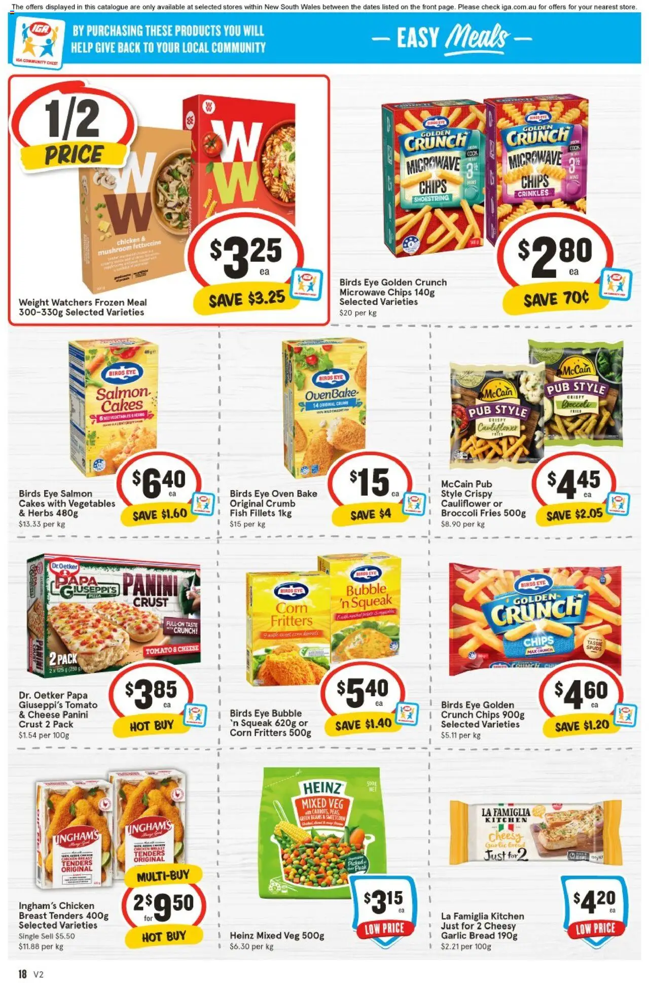 IGA catalogue - valid from 13.08.2025 | Page: 19 | Products: Bread, Vegetables, Garlic, Oven
