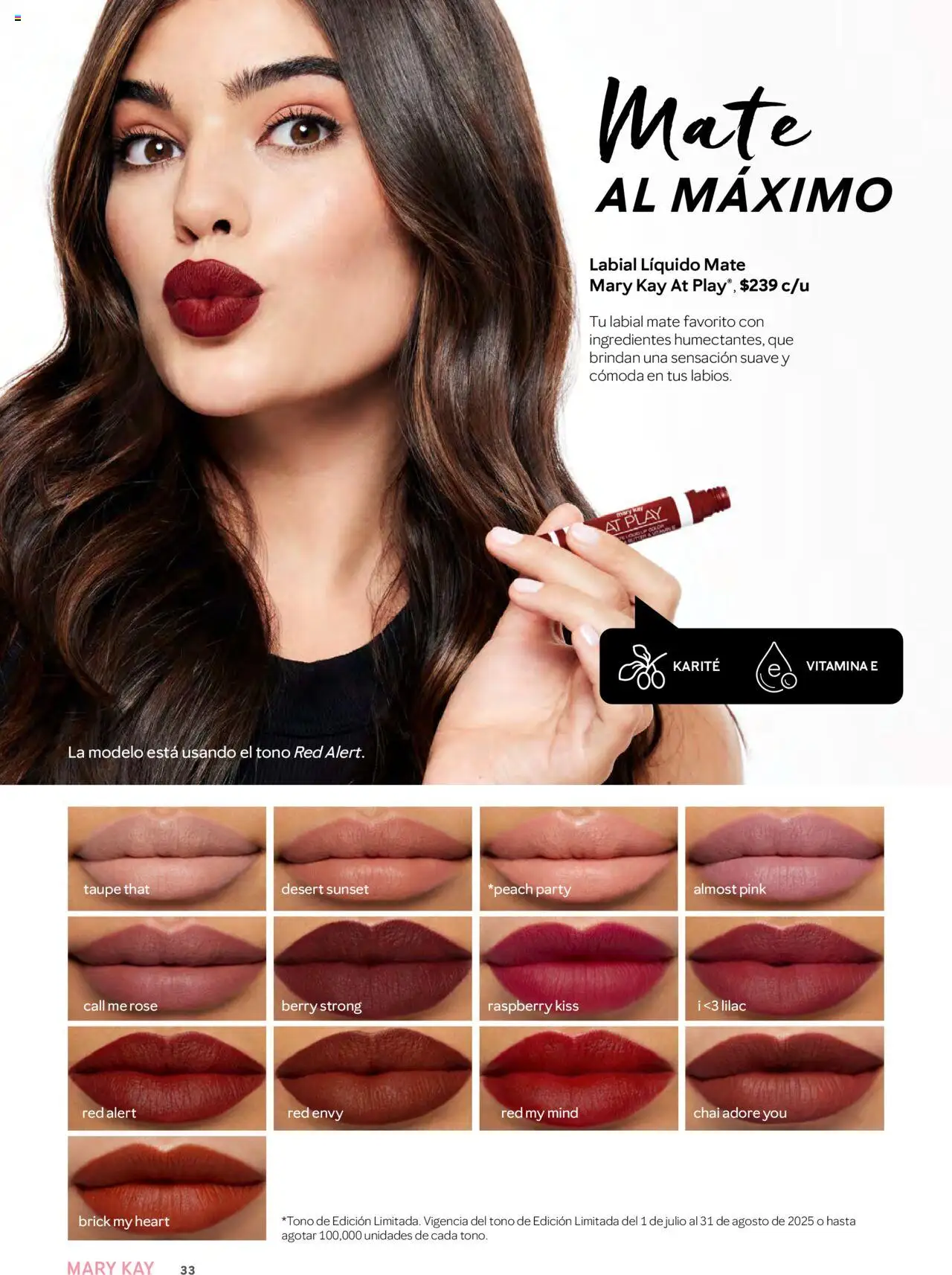 Nuevas ofertas de Mary Kay válidas en toda la República Mexicana desde el 01.07.2025. ¡Encuentra las mejores ofertas en Mary Kay catálogo! | Página: 33 | Productos: Mate