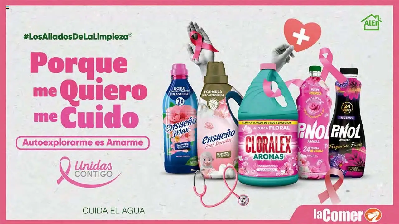 Nuevas ofertas de La Comer válidas en toda la República Mexicana desde el 01.10.2025. ¡Encuentra las mejores ofertas en La Comer - Folleto! | Página: 8 | Productos: Agua, Fragancia