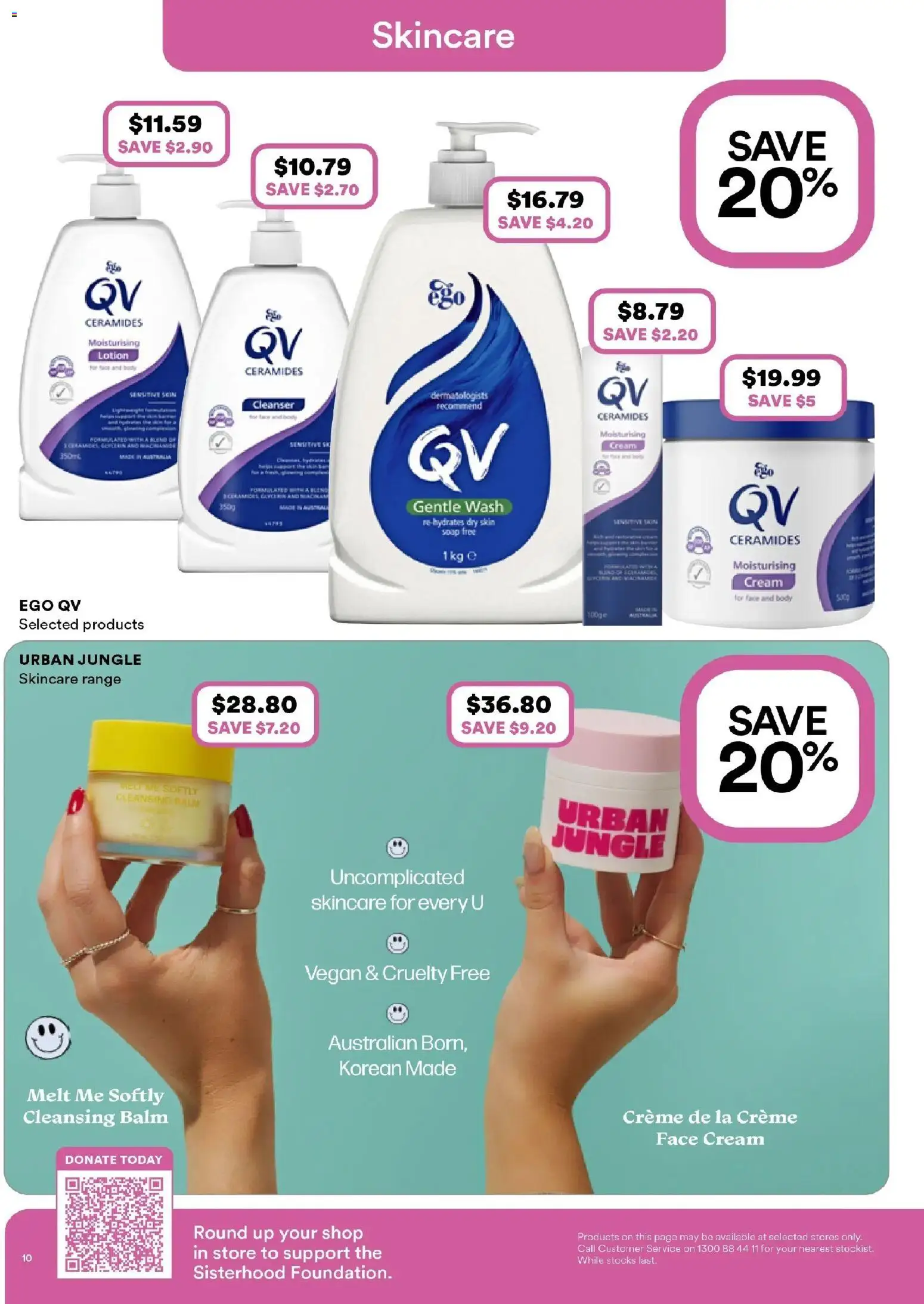 Priceline Pharmacy catalogue - valid from 18.02.2026 | Page: 10 | Products: Lotion, Soap, Cream