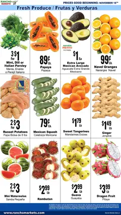 Preview of Rancho Markets weekly ads valid from 18.11.2025 | Page: 3