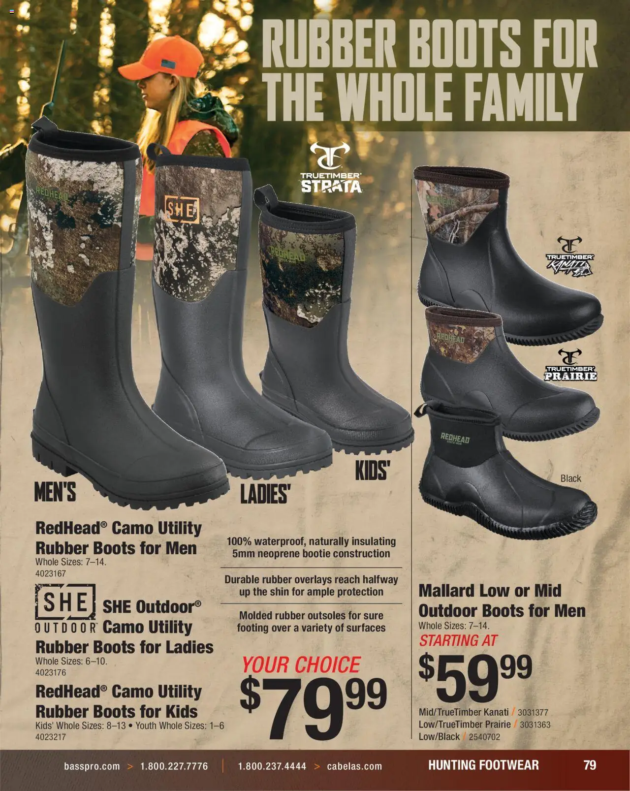 Cabela's Hunting Master 25 - valid from 11.08.2025 | Page: 79 | Products: Boots