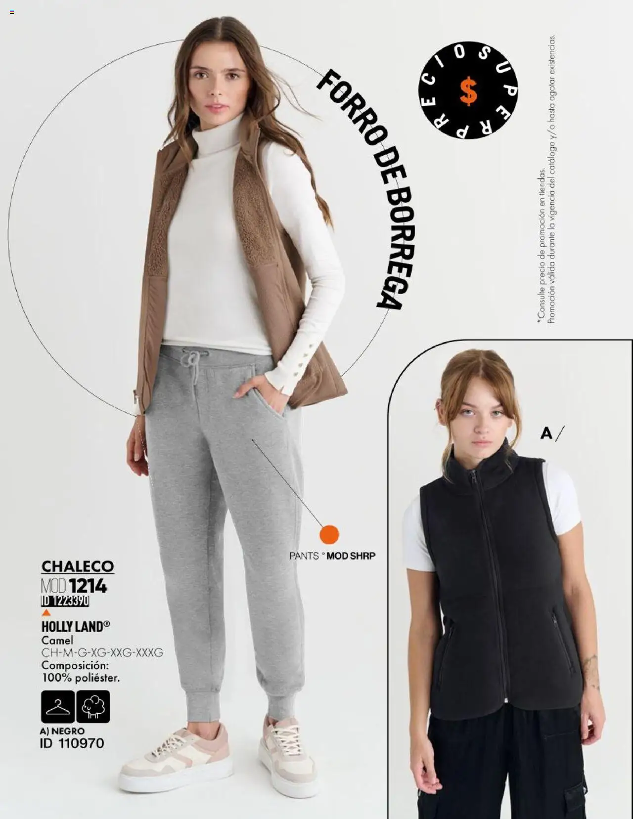 Nuevas ofertas de Price Shoes válidas en toda la República Mexicana desde el 18.09.2025. ¡Encuentra las mejores ofertas en Price Shoes - Cátalogo Abrigador ! | Página: 132 | Productos: Chaleco