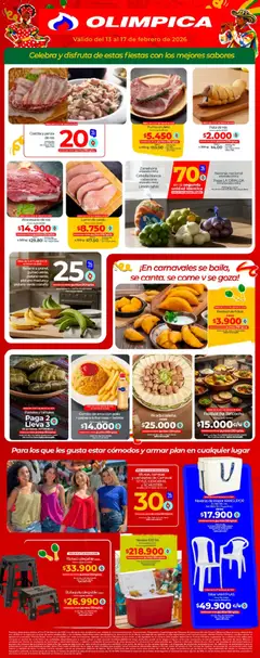 Olímpica - Especial de carnaval -  Vista previa de la revista de la tienda Olímpica valido desde el 13.02.2026 | Página: 3