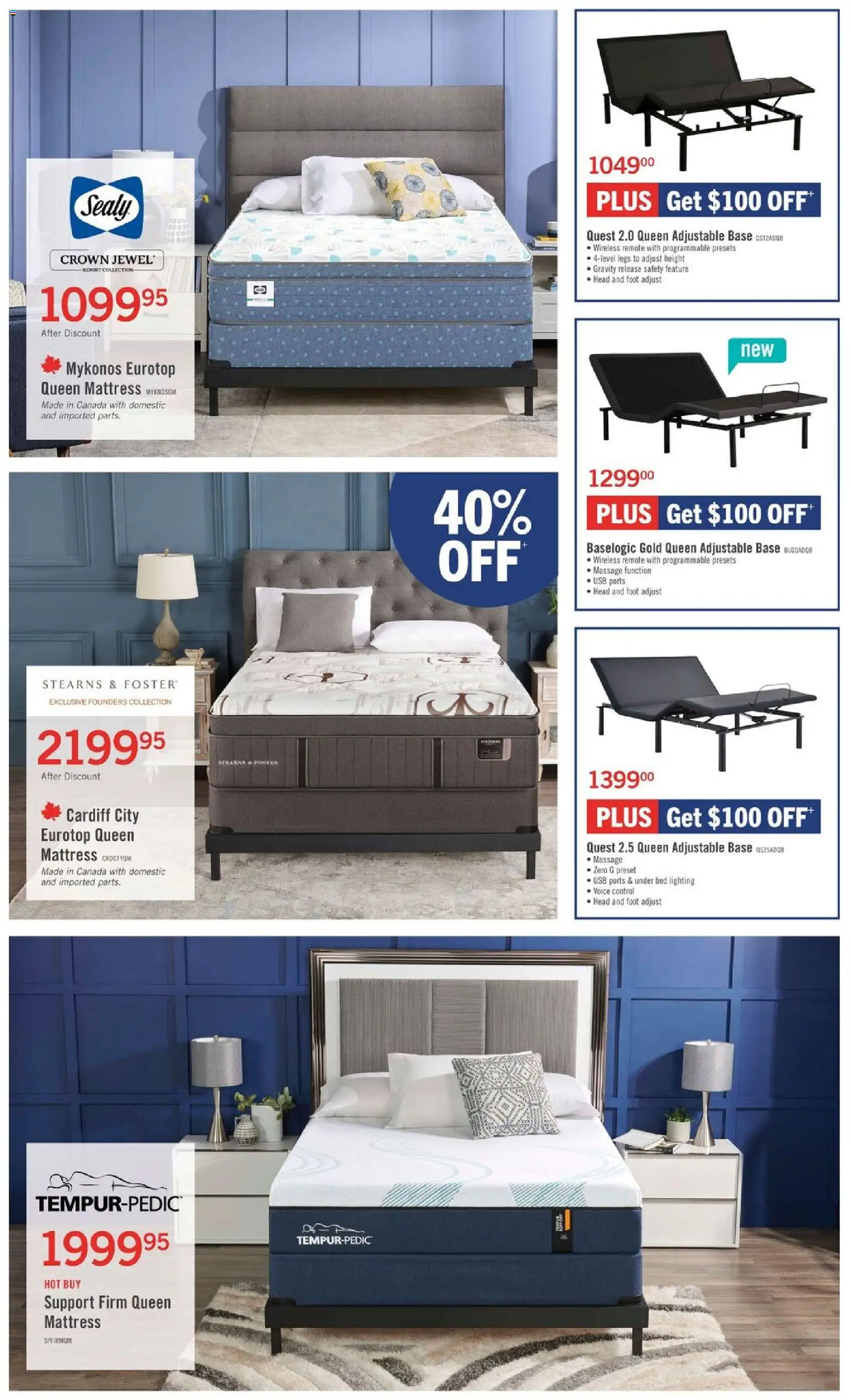 The Brick flyer valid from 02.12.2025 | Page: 4 | Products: Bed, Mattress