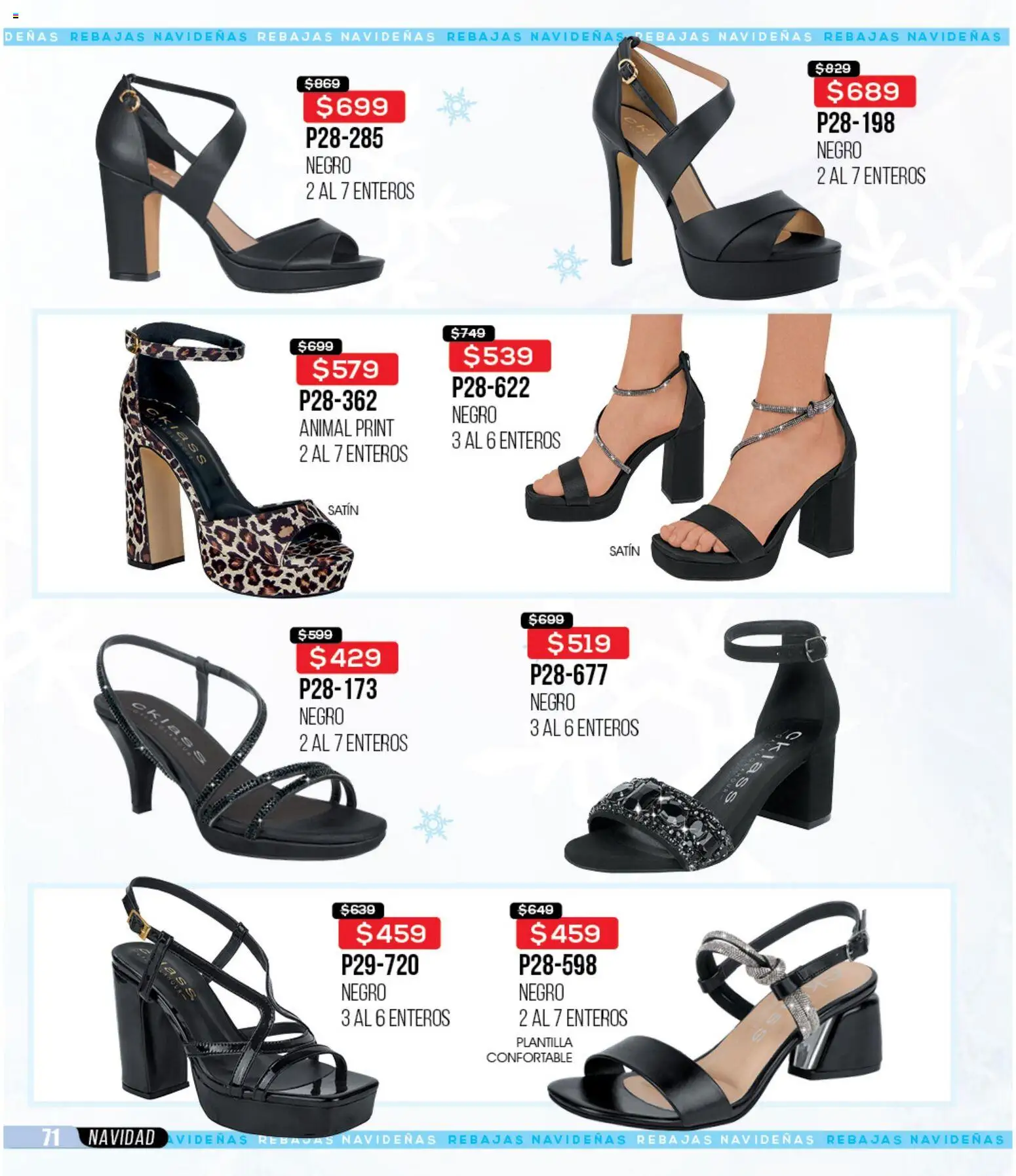 Nuevas ofertas de Cklass válidas en toda la República Mexicana desde el 30.11.2025. ¡Encuentra las mejores ofertas en Cklass catálogo Rebajas Navideñas Ropa! | Página: 329