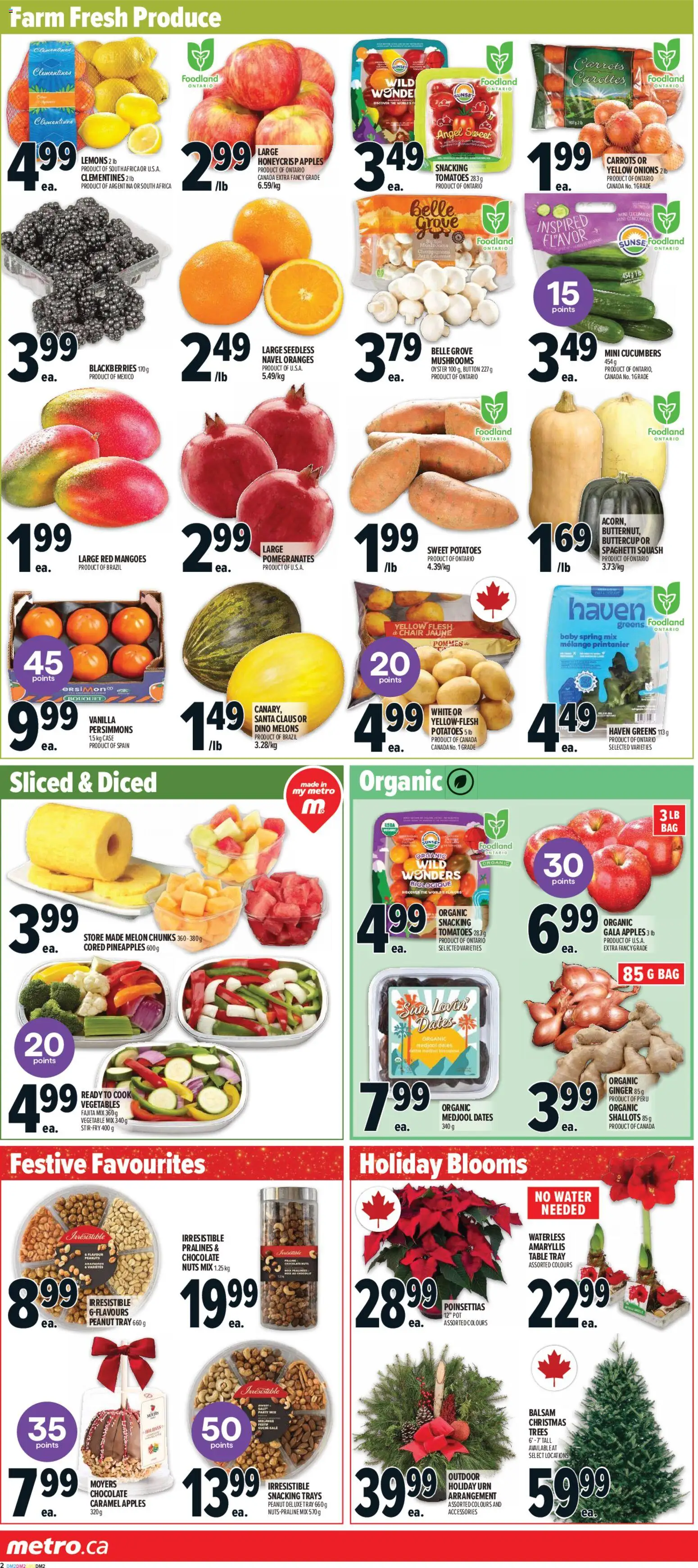 Metro flyer valid from 27.11.2025 | Page: 6 | Products: Case, Apples, Oranges, Tomatoes
