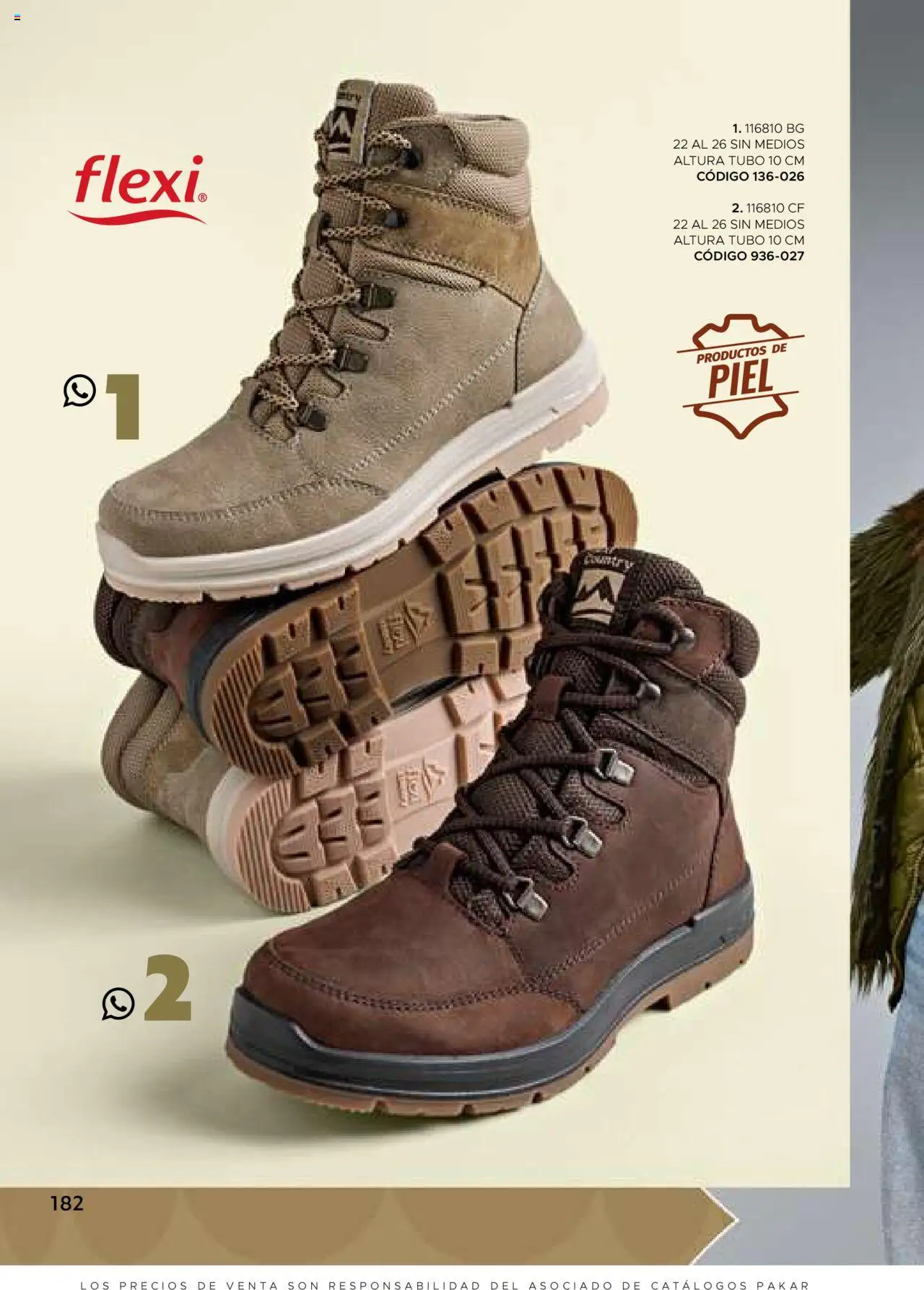 Nuevas ofertas de SC Pakar válidas en toda la República Mexicana desde el 24.07.2025. ¡Encuentra las mejores ofertas en SC Pakar - Catálogo Bota! | Página: 182