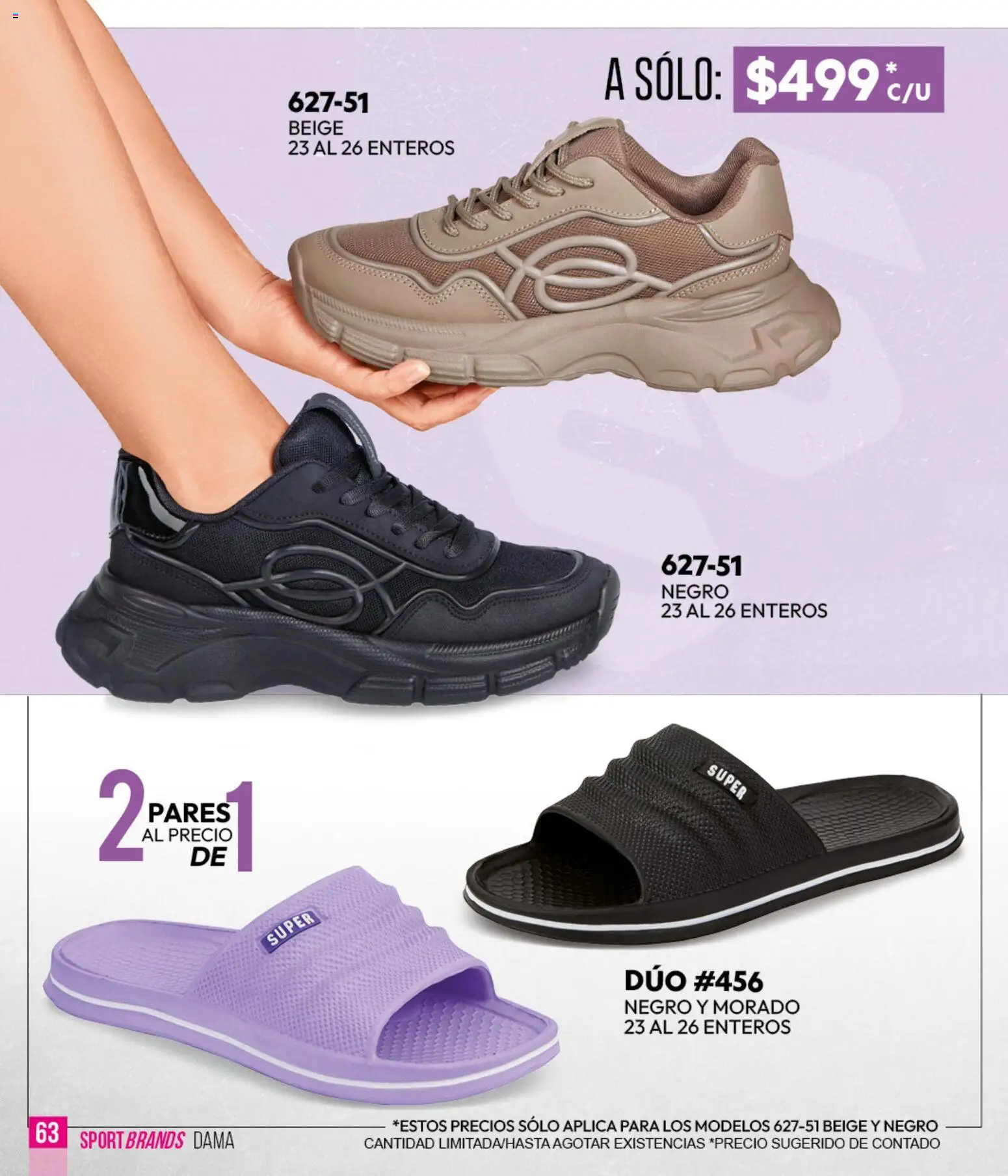 Nuevas ofertas de Cklass válidas en toda la República Mexicana desde el 05.03.2026. ¡Encuentra las mejores ofertas en Cklass catálogo Verano Sportbrands Dama! | Página: 64