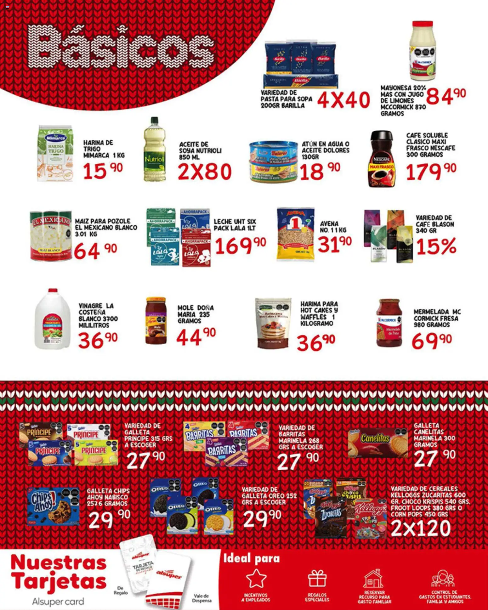 Nuevas ofertas de Alsuper válidas en toda la República Mexicana desde el 28.11.2025. ¡Encuentra las mejores ofertas en Alsuper folleto Zacatecas! | Página: 6 | Productos: Maíz, Atún, Sopa, Despensa