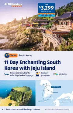 Preview of Aldi - NEW Holidays - valid from 01.01.2026 | Page: 34 | Products: Domestic