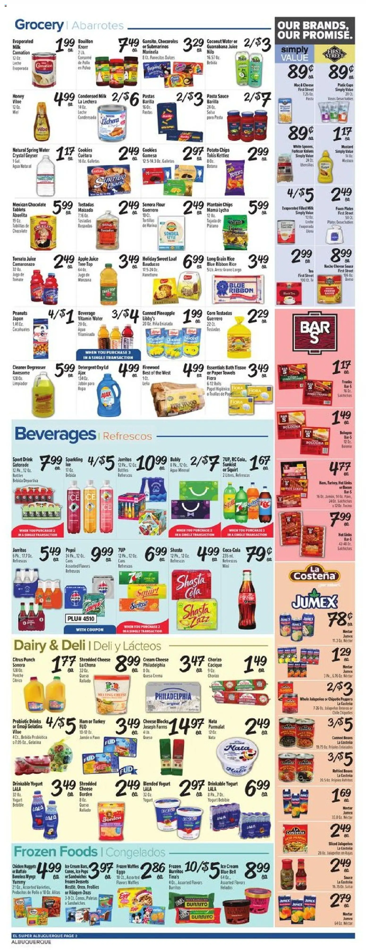 El Super Weekly Ad - NM - valid from 12.11.2025 | Page: 2 | Products: Vitamin, Peppers, Milk, Sauce