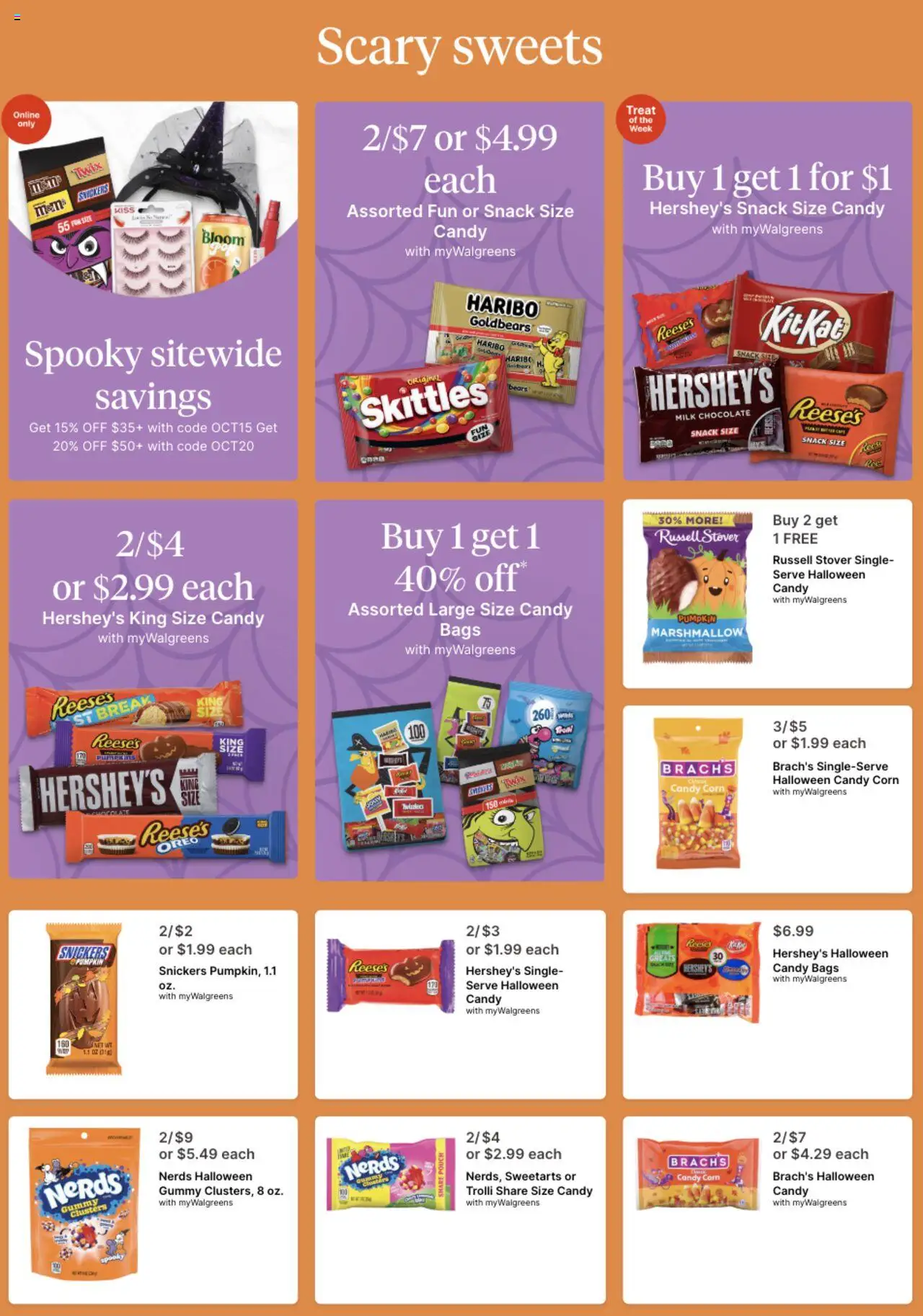 Walgreens Weekly Ad - valid from 19.10.2025 | Page: 2 | Products: Corn, Milk, Chocolate, Pumpkin