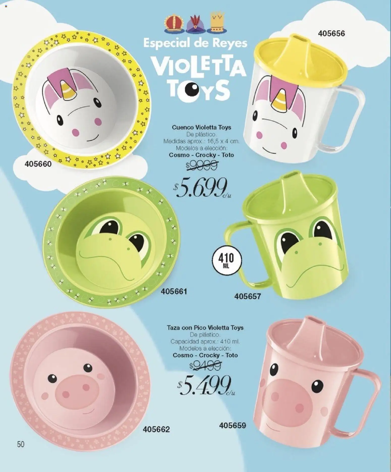 Violetta catálogo │ válido desde el 01.12.2025 | Página: 50 | Productos: Pico, Taza