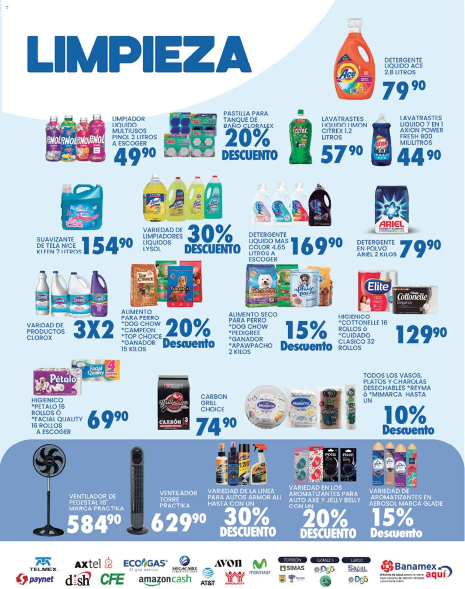 Nuevas ofertas de Alsuper válidas en toda la República Mexicana desde el 13.03.2026. ¡Encuentra las mejores ofertas en Alsuper folleto Laguna! | Página: 5 | Productos: Detergente, Ventilador, Bowl, Polvo