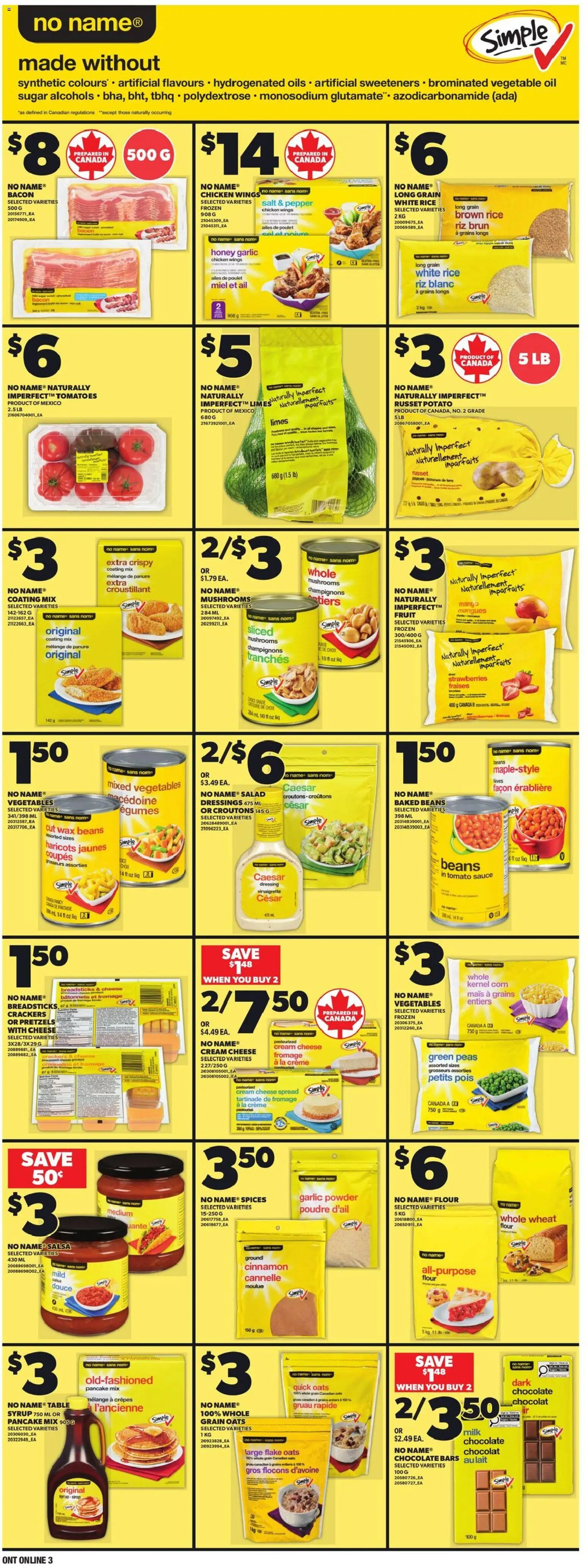 Zehrs flyer valid from 09.04.2026 | Page: 10 | Products: Cream, Powder, Chicken, Tomatoes