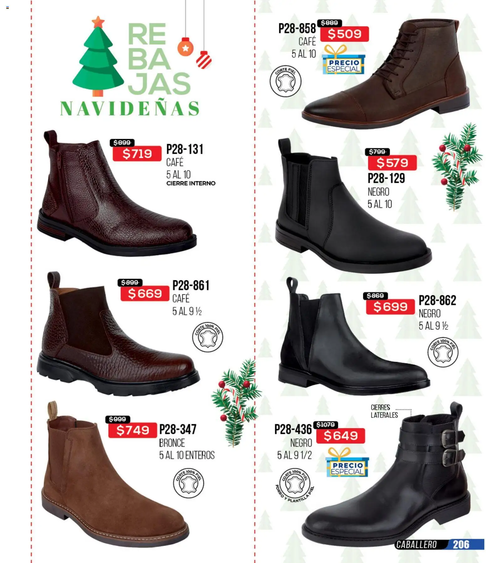 Nuevas ofertas de Cklass válidas en toda la República Mexicana desde el 30.11.2025. ¡Encuentra las mejores ofertas en Cklass catálogo Rebajas Navideñas Calzado! | Página: 207 | Productos: Café