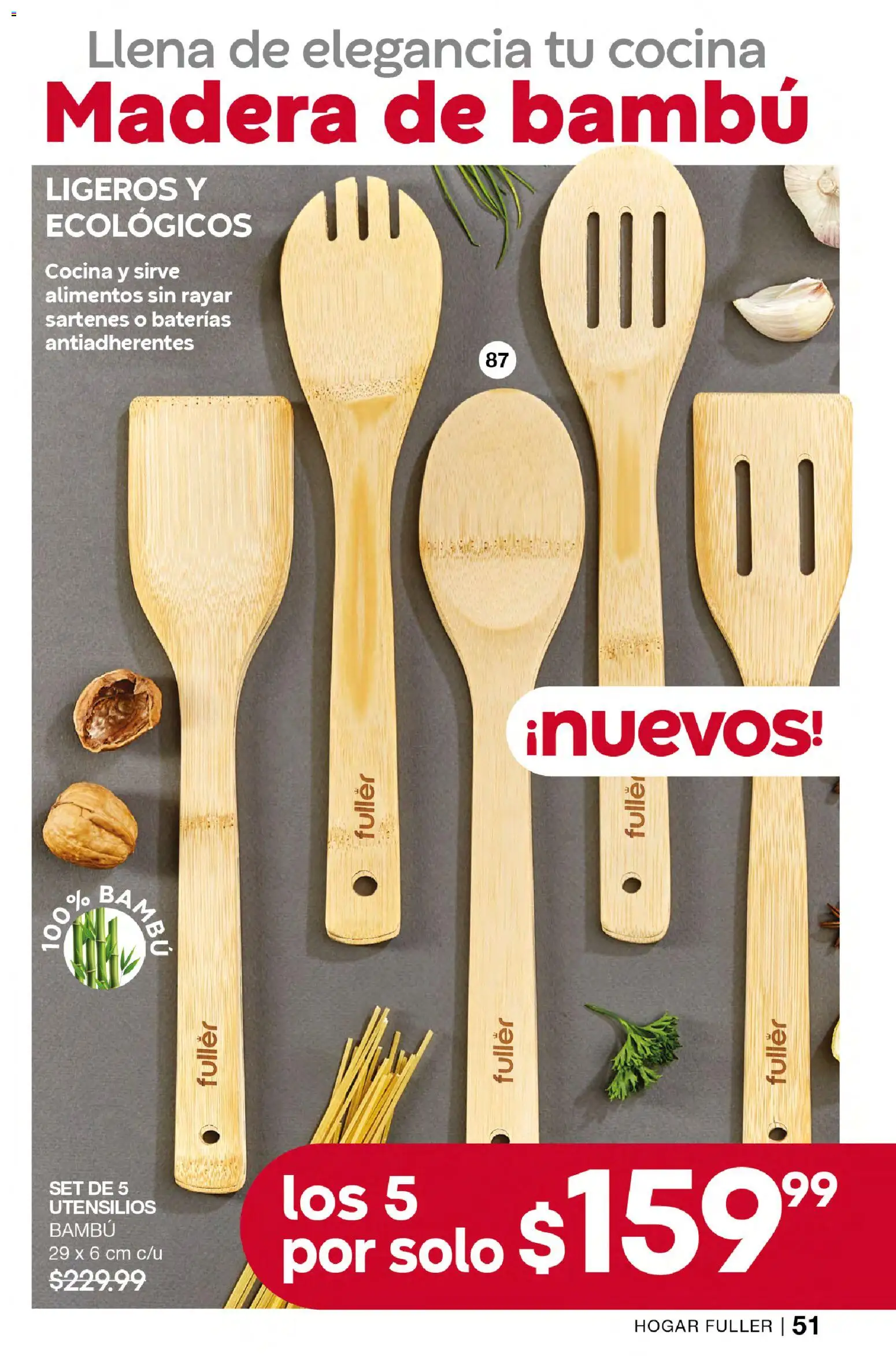Nuevas ofertas de Fuller válidas en toda la República Mexicana desde el 21.01.2026. ¡Encuentra las mejores ofertas en Fuller campaña 21 2026! | Página: 51 | Productos: Cocina
